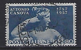 Italy 1957  Antonio Canova (o) Mi.990 - 1946-60: Afgestempeld