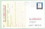 2003 Italia , Cartolina Per Richiesta Libri Affrancata Con Valore Anno 2002 - 2001-10: Marcofilie