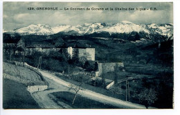 CPA 9 X 14  Isère Grenoble Le Couvent De CORENC Et La Chaîne Des Alpes - Other & Unclassified