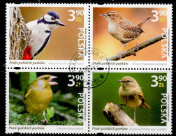 POLAND 2024 BIRDS OF POLISH PARKS USED - Usati