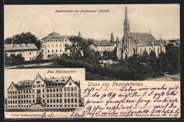 AK Neuendettelsau, Diakonissen-Anstalt Und Neue Mädchenschule  - Neuendettelsau