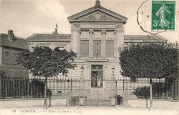 FRANCE - Corbeil - Vue Sur Le Palais De Justice - L L - Animé - Carte Postale Ancienne - Corbeil Essonnes