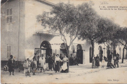 36860# EL ARROUCH ALGERIE UN COIN DE LA RUE NATIONALE Datée De ROBERTVILLE 1916 - Autres & Non Classés