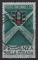 Italy 1957  Sicherheit Im Strassenverkehr (o) Mi.991 - 1946-60: Used