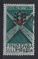 Italy 1957  Sicherheit Im Strassenverkehr (o) Mi.991 - 1946-60: Afgestempeld