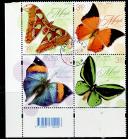 POLAND 2024 BUTTERFLIES  MS USED - Usati