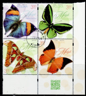 POLAND 2024 BUTTERFLIES  MS USED - Used Stamps