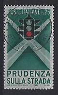 Italy 1957  Sicherheit Im Strassenverkehr (o) Mi.991 - 1946-60: Used