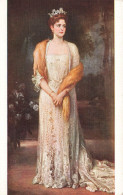 FANTAISIES - Femmes - Femme - Couronne - En Robe Longue - Colorisé - Carte Postale Ancienne - Vrouwen