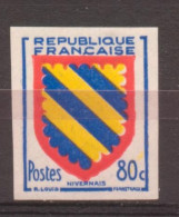 Série Blasons Provinces Nivernais YT 1001 De 1954 Sans Trace De Charnière - Non Classés