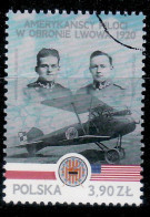 POLAND 2023  AMERICAN PILOTS IN DEFENCE OF LWÓW 1920  USED - Used Stamps