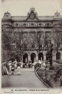 ESPAGNE - San Sebastian - Placio De La Diputacion - Animé - Carte Postale Ancienne - Guipúzcoa (San Sebastián)