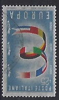 Italy 1957  Europa (o) Mi.992 - 1946-60: Used