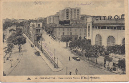 36864# ALGERIE CONSTANTINE RUE ANATOLE FRANCE ET SEGUI VILLEVALEIX GARAGE AUTOMOBILE CITROEN - Constantine