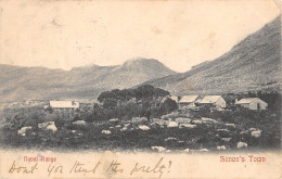 CPA / AFRIQUE DU SUD / NAVAL RANGE / SIMON'S TOWN - Afrique Du Sud