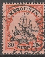 Karolinen    .    Michel   .   12      .     O     .      Gestempelt - Caroline Islands