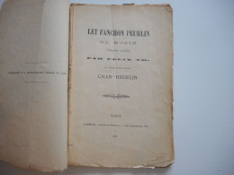 LORRAINE - 1885, PATOIS MESSIN,  LET FANCHON PEURLIN DE MOEIN  ( CHAN-HEURLIN ) NANCY 1885 - Lorraine - Vosges