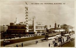 LANCS - BLACKPOOL - THE CASINO AND PROMENADE RP   La4412 - Blackpool