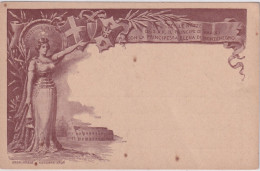 1896 Intero Postale Da 10c Per Le Nozze Di Sar Con La Principessa Elena Di Montenegro - Marcofilía