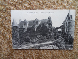 KB10/1079-Château De Blaison 1918 - Autres & Non Classés