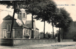 P135 SINT-PAUWELS : De Kerk, Gelopen Kaart - Sint-Gillis-Waas
