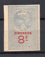!!! FISCAL, DIMENSION N°72b NEUF * - Timbres