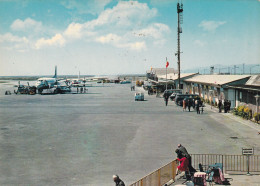 AEROPORTO  " GENOVA SESTRI "  - CARTOLINA  VIAGGIATA 1975 - Aerodrome