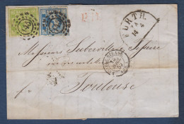 Bavière - Lettre De FURTH Pour La France - Covers & Documents