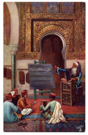 CPA MAROC - TUCK'S Oilette - 7494. Life In Morocco. A L'Ecole - Andere & Zonder Classificatie