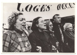 CPSM GF  CGT - Janvier 1979. Manifestation Des Concierges D'octobre 78 ""des Loges Décentes"", ""non Aux Expulsions"". - Evenementen