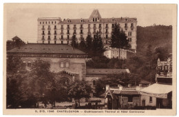 CPA 63 - CHATELGUYON (Puy De Dôme) - 1346. Etablissement Thermal Et Hôtel Continental - Châtel-Guyon