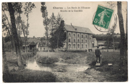 CPA 89 - CHARNY (Yonne) -  Les Bords De L'Ouanne. Moulin De La Gravière (petite Animation) - Ed. Morlot Et Aubel - Charny