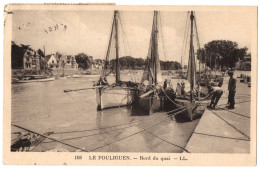 CPA 44 - LE POULIGUEN (Loire Atlantique) - 108. Bord Du Quai - LL (petite Animation) - Le Pouliguen