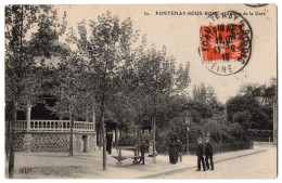 CPA 94 - FONTENAY SOUS BOIS  (Val De Marne) - 30. Square De La Gare - ELD - Fontenay Sous Bois