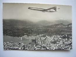 Avion / Airplane / AIR FRANCE / Caravelle / Seen Over Geneva - 1946-....: Moderne