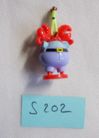 Kinder - Bob L'éponge Les Personnages, Octobre 2005 - Capitaine Krabs - S 202 - Sans BPZ - Steckfiguren