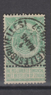 COB 56 Oblitération Centrale IXELLES (BRUXELLES) - 1893-1907 Wapenschild