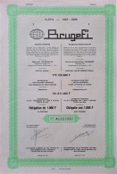 Brugefi - Obligatie Van 6,25 % 1987-1995 - Bruxelles - Otros & Sin Clasificación