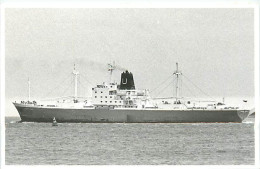 162 CLICHE BATEAU COMMERCE - LE EDINBURGH UNIVERSAL DE 1979 - CATEGORIE 9996 TONNES - FORMAT CPA N° B 0162 - Schiffe