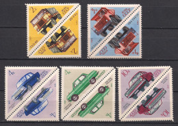 Russia USSR 1971 Soviet Motor Industry. Mi 3878-82 - Neufs