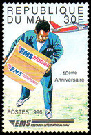 Mali 0933aar EMS Transport Du Courrier Par Avion Postadex - Airplanes