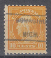 USA Precancel Vorausentwertungen Preo Locals Michigan, Dowagiac 1917-461 - Precancels