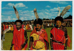 KENYA    KIKUYU   DANCERS       (VIAGGIATA) - Kenia