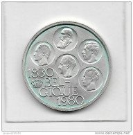 500 Francs Argent 1980 FR  Flan Poli Qualité+++++++++++++ - FDEC, BU, BE & Münzkassetten