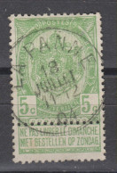 COB 56 Oblitération Centrale LA PANNE - 1893-1907 Wappen