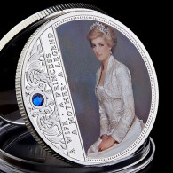 Pièce Médaille NEUVE Plaquée Argent - Lady Diana Lady Di - Sonstige & Ohne Zuordnung