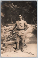 WW1 313, Carte Photo, 35e RI Régiment D'Infanterie, Croix De Guerre Avec Une Citation, Signé - Guerre 1914-18