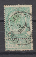 COB 56 Oblitération Centrale LEVAL-TRAHEGNIES - 1893-1907 Wappen