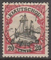 Kiautschou    .    Michel   .   32        .     O     .      Gestempelt - Kiautchou