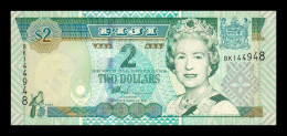 Fiji 2 Dollars Elizabeth II 2002 Pick 104 Sc Unc - Fidschi